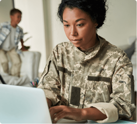 Virsec Industries Military on Laptop